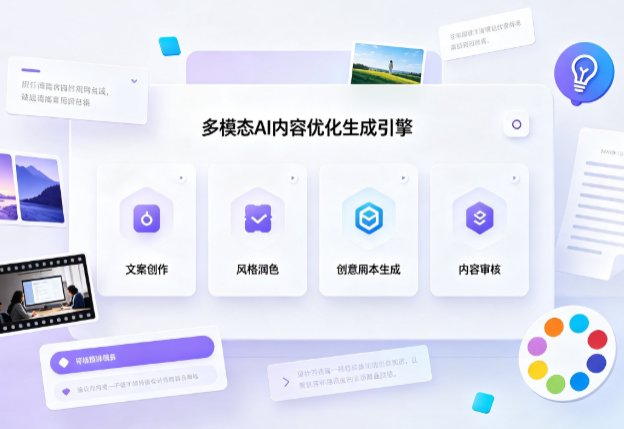 崇信县AI智能内容优化创新 多模态生成技术丰富数字内容创作生态