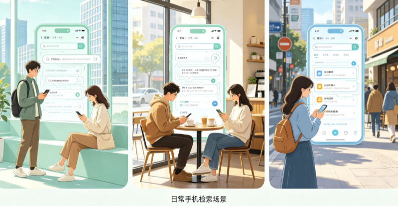 崇信县普通人日常手机使用场景拆解：GEO 与 AI 优化如何改变信息检索体验