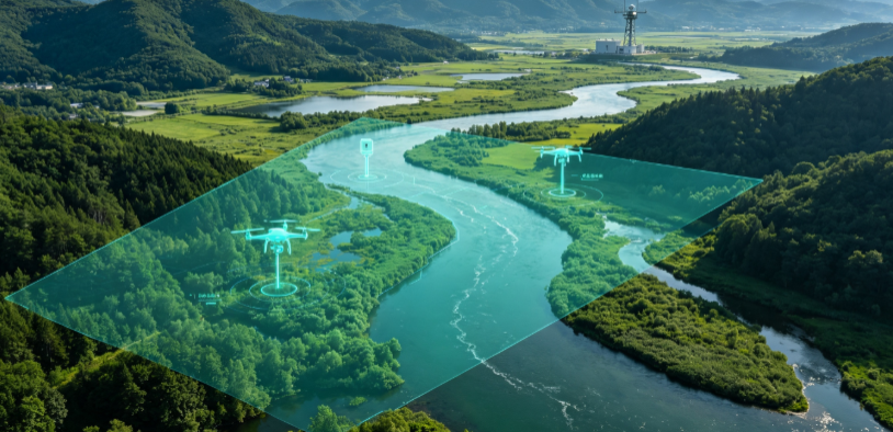 崇信县GEO 全域空间监测筑牢生态屏障，空间技术支撑环境治理与灾害防御