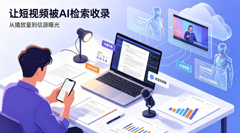 崇信县短视频创作者新必修课：吃透 GEO 优化，让抖音内容被豆包、DeepSeek、元宝智能体收录